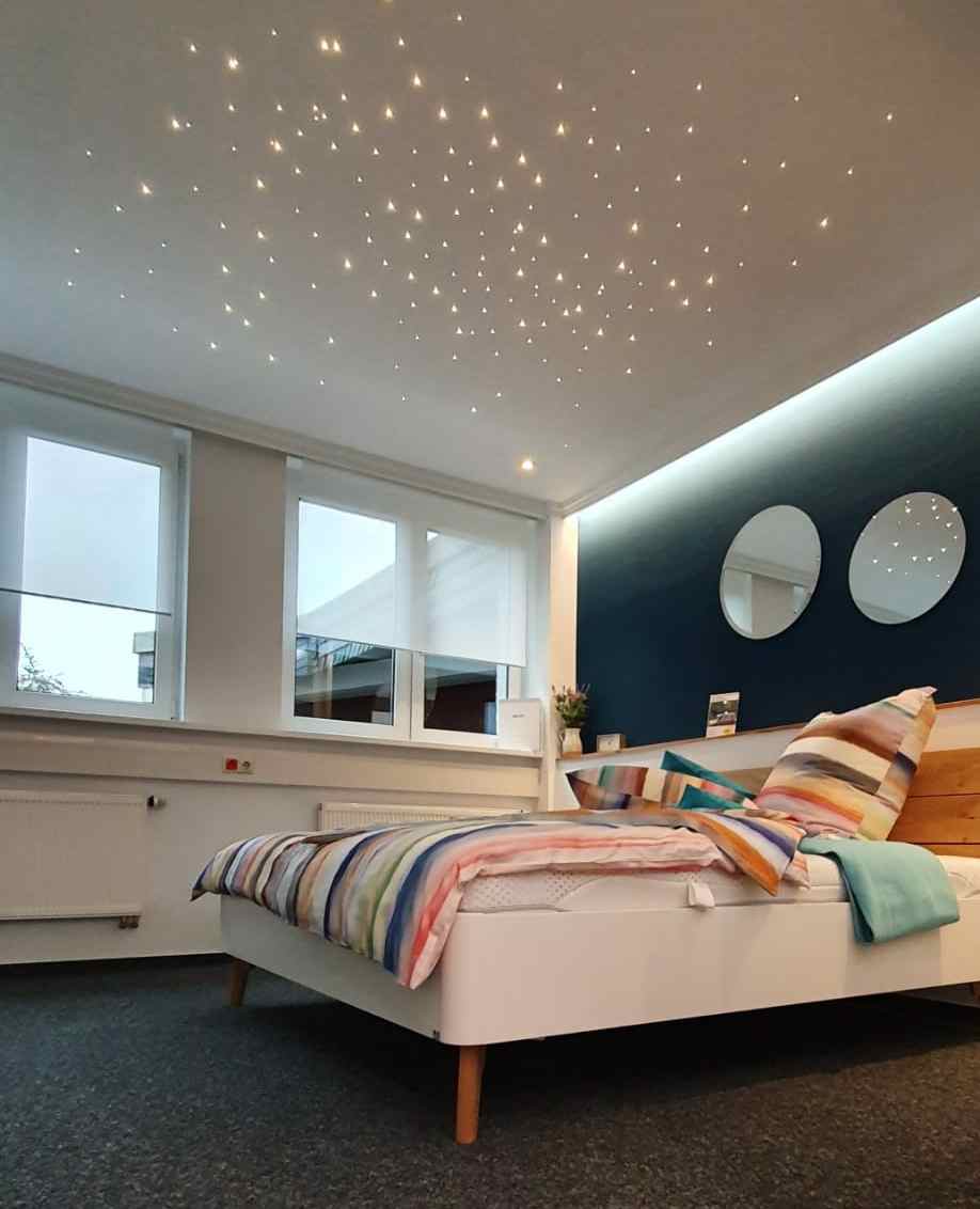 Duschen unter Sternen mit dem LED Sternenhimmel von PIXLUM - kinderleichte  Montage - DIY