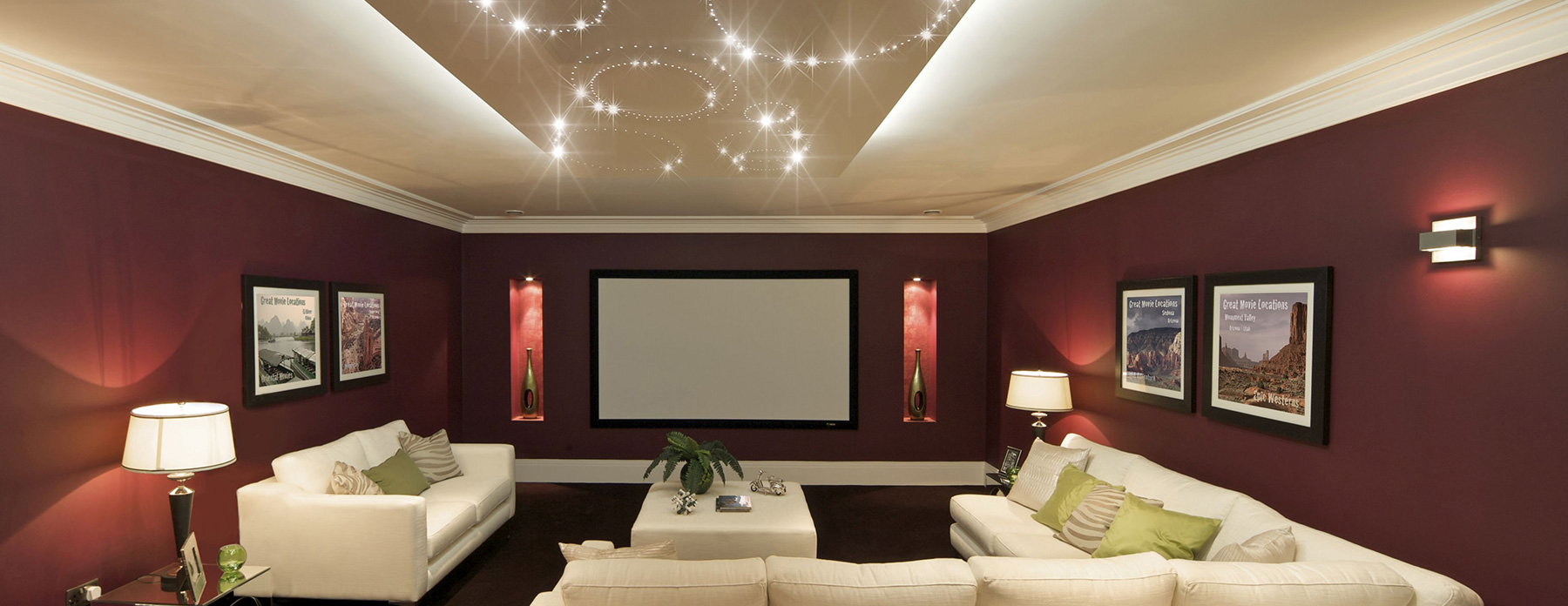 Sternenhimmel Heimkino | LED Sternenhimmel