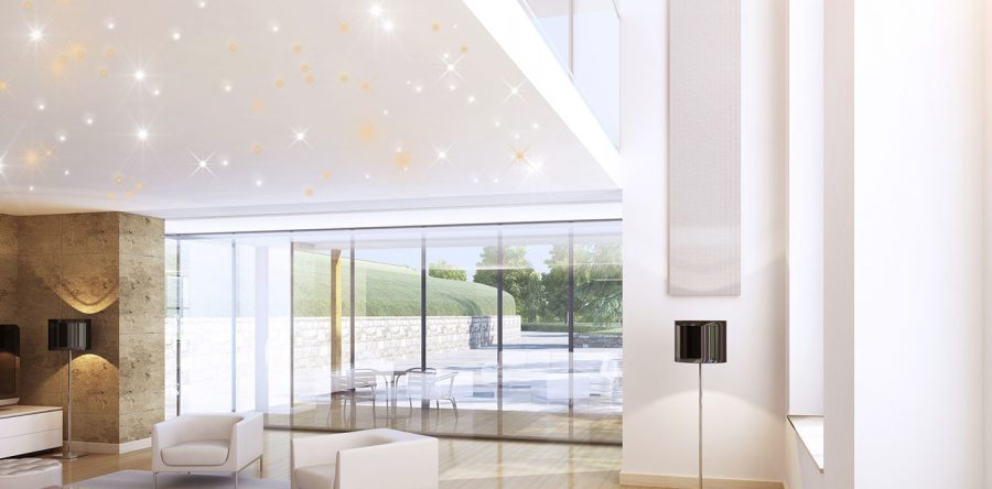 Sternenhimmel Wohnzimmer